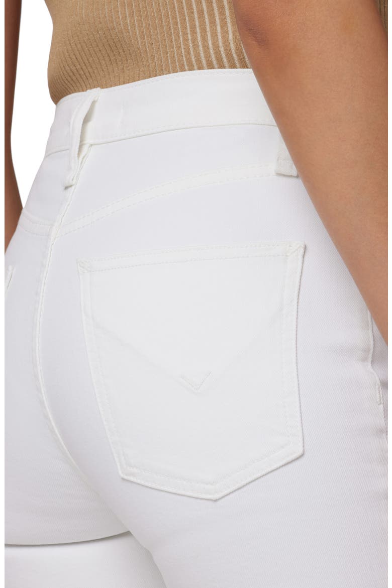 Remi Hi Rise Straight Ankle, Alternate, color, WHITE