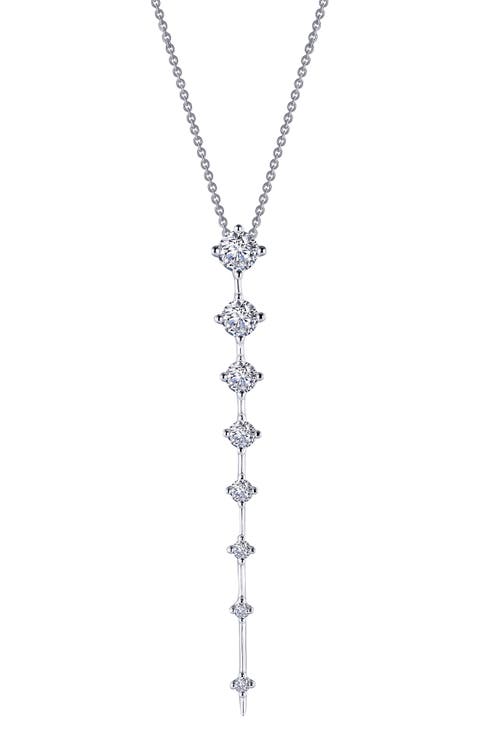 Icicle Adjustable Bolo Pendant Necklace
