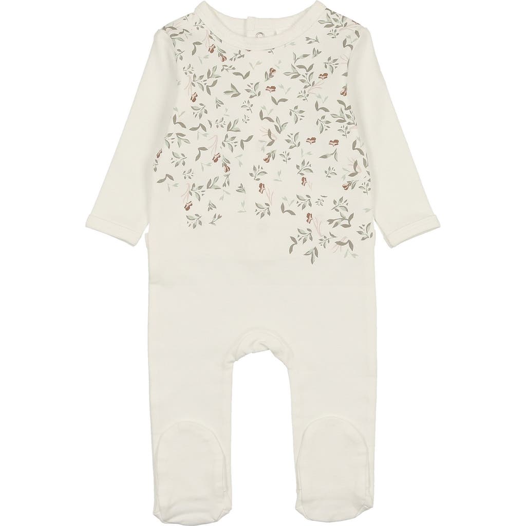 Manière Asymmetrical Leaves Footie  product