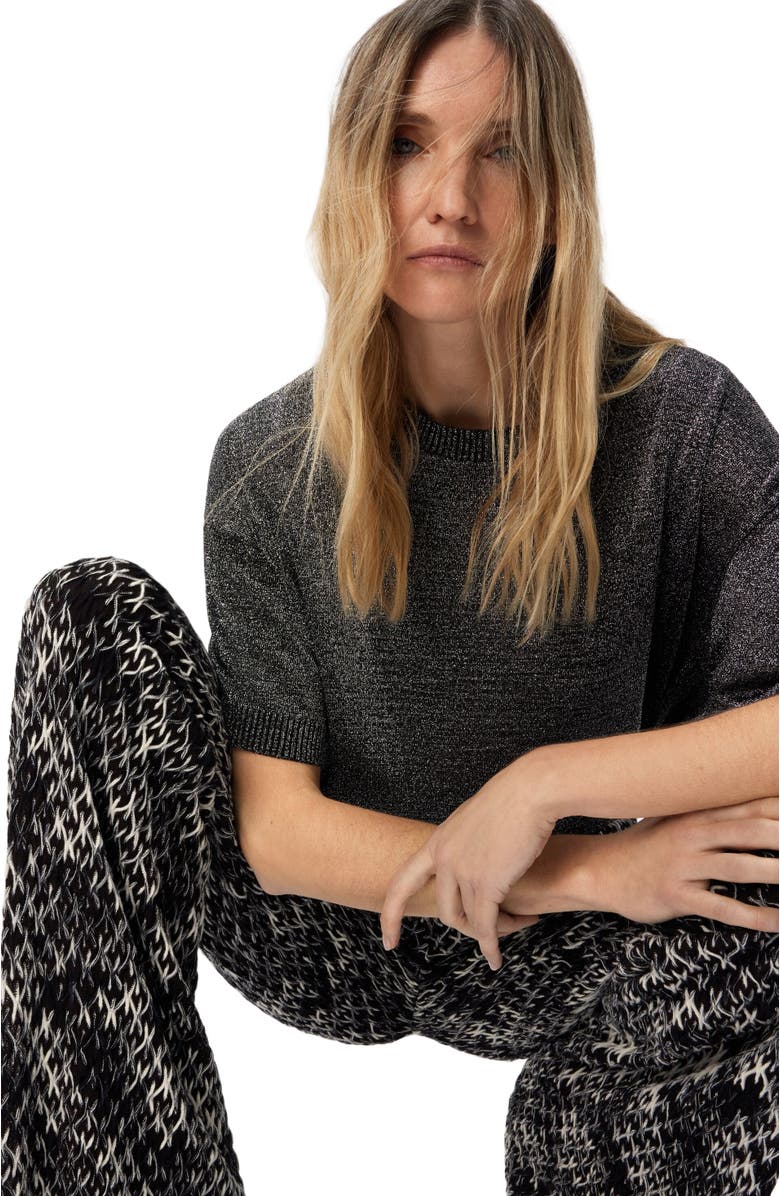 Missoni Palazzo Pants In Flame Lace, Alternate, color, Brown