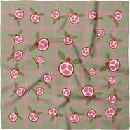 Centinelle Pomegranate Cotton Silk Bandana