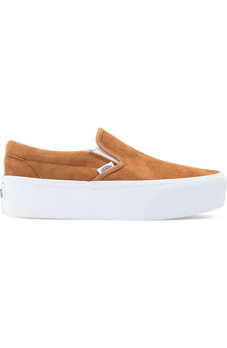 Vans Classic Slip-On Stackform Sneaker, Alternate, color,