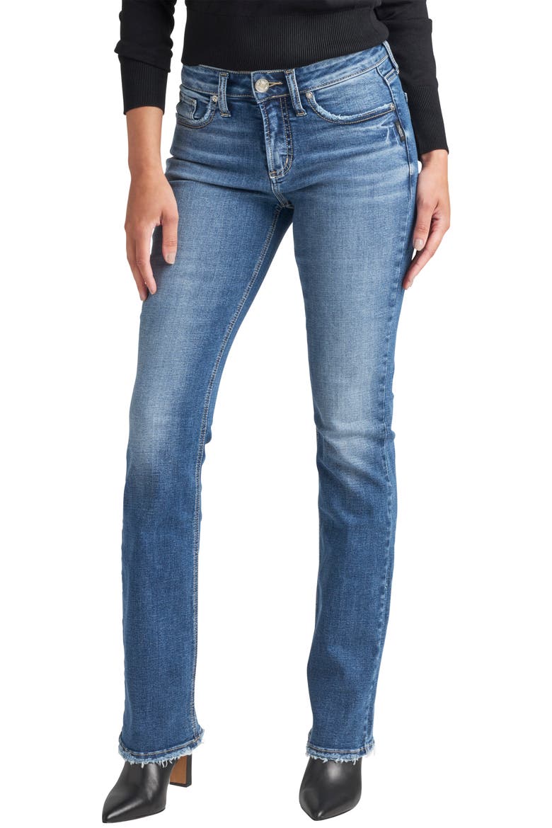 Suki Slim Fit Bootcut Jeans, Main, color, INDIGO