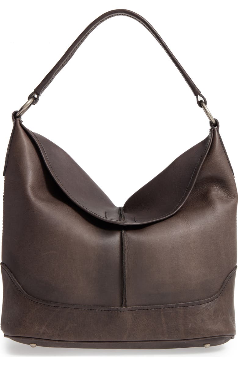 Frye Cara Leather Hobo Bag, Main, color,