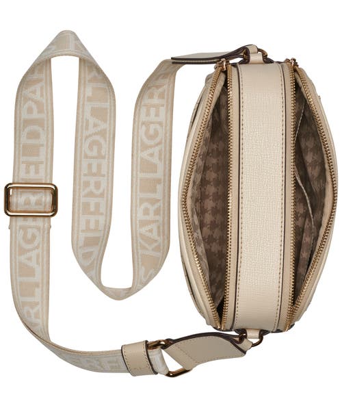 Karl Lagerfeld Paris Maybelle Crossbody In Neutral