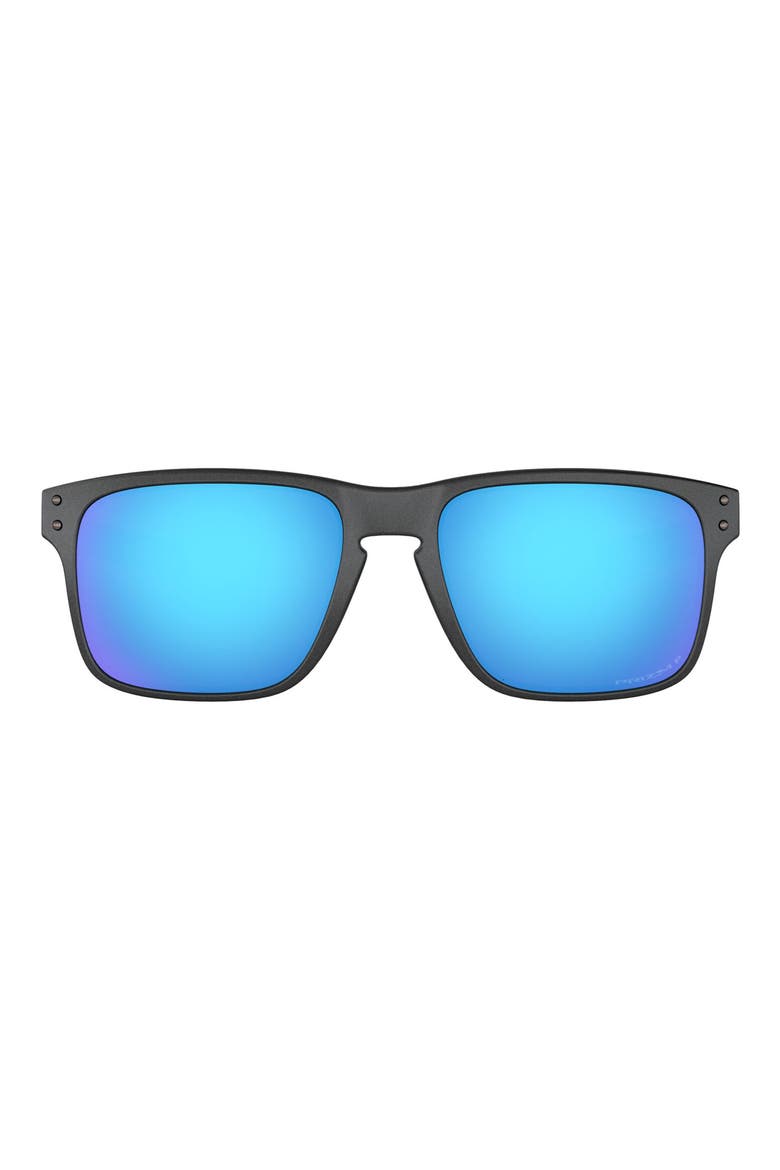 Holbrook™ Mix 57mm Prizm™ Polarized Square Sunglasses, Main, color, GREY