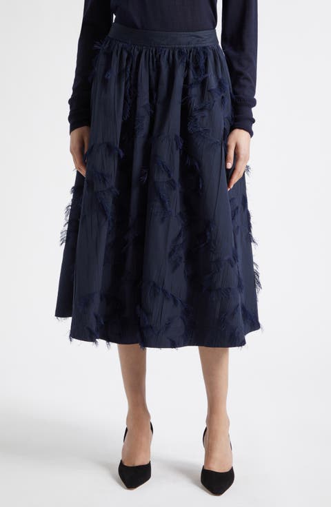 Fil Coupé Midi Skirt