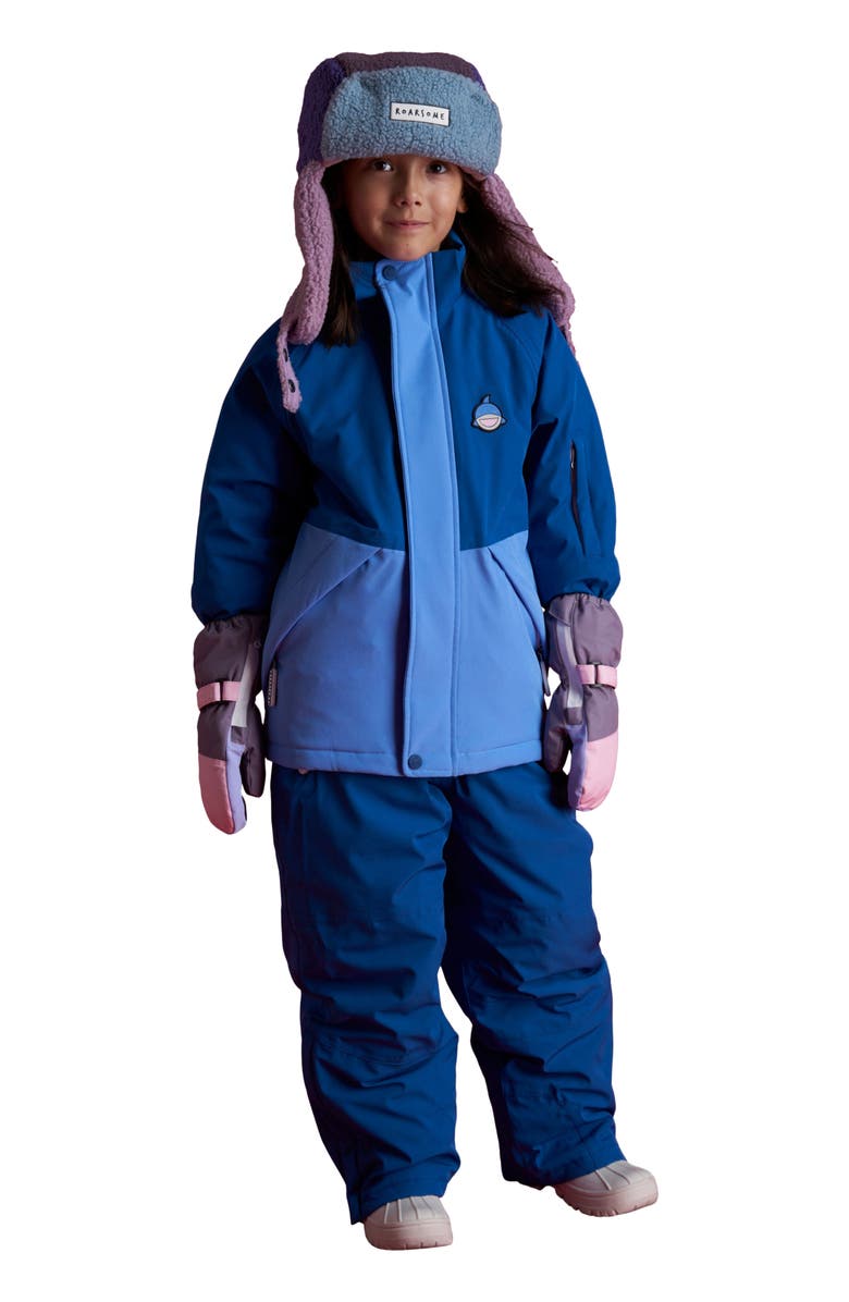 Roarsome Reef the Shark Ski Jacket, Main, color, Blue