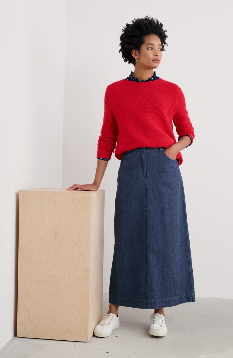 Seasalt Cornwall Makers Rib Organic Cotton Sweater, Alternate, color,