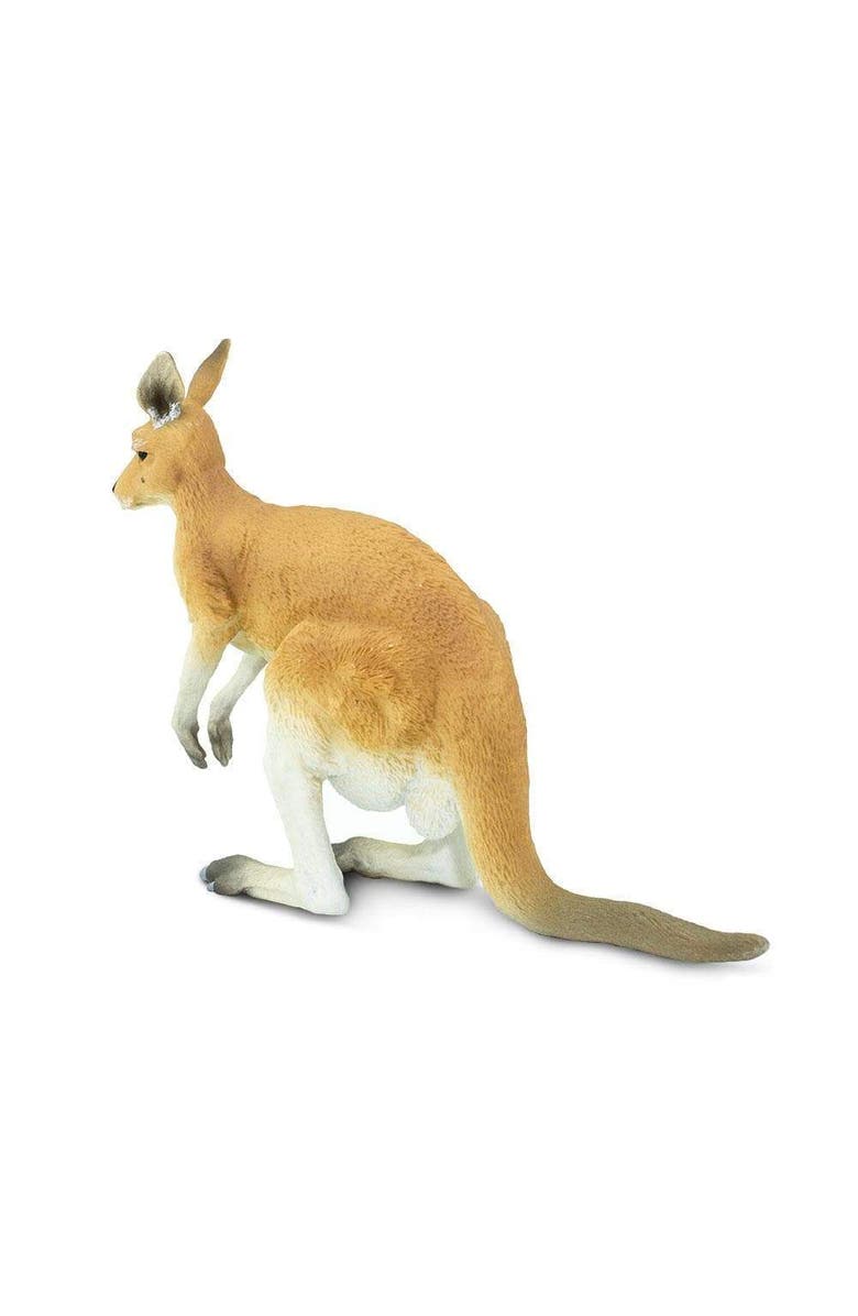Safari Ltd. Kangaroo with Joey Kids Toy Figure, Alternate, color, NO COLOR