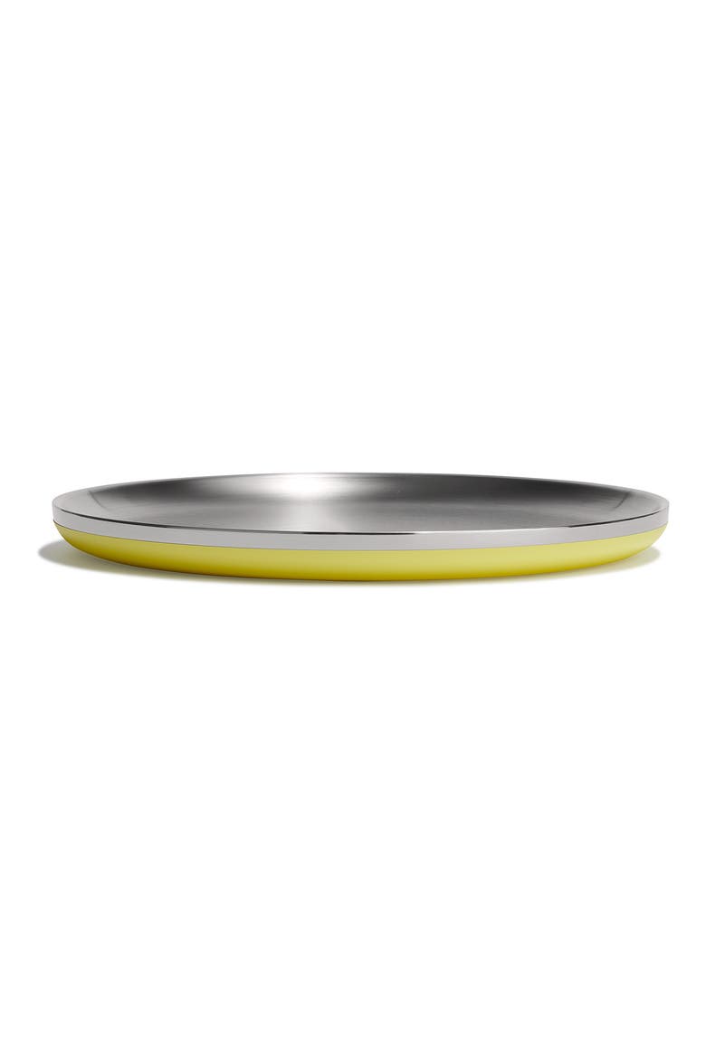 Stainless Steel Plate, Alternate, color, CACTUS