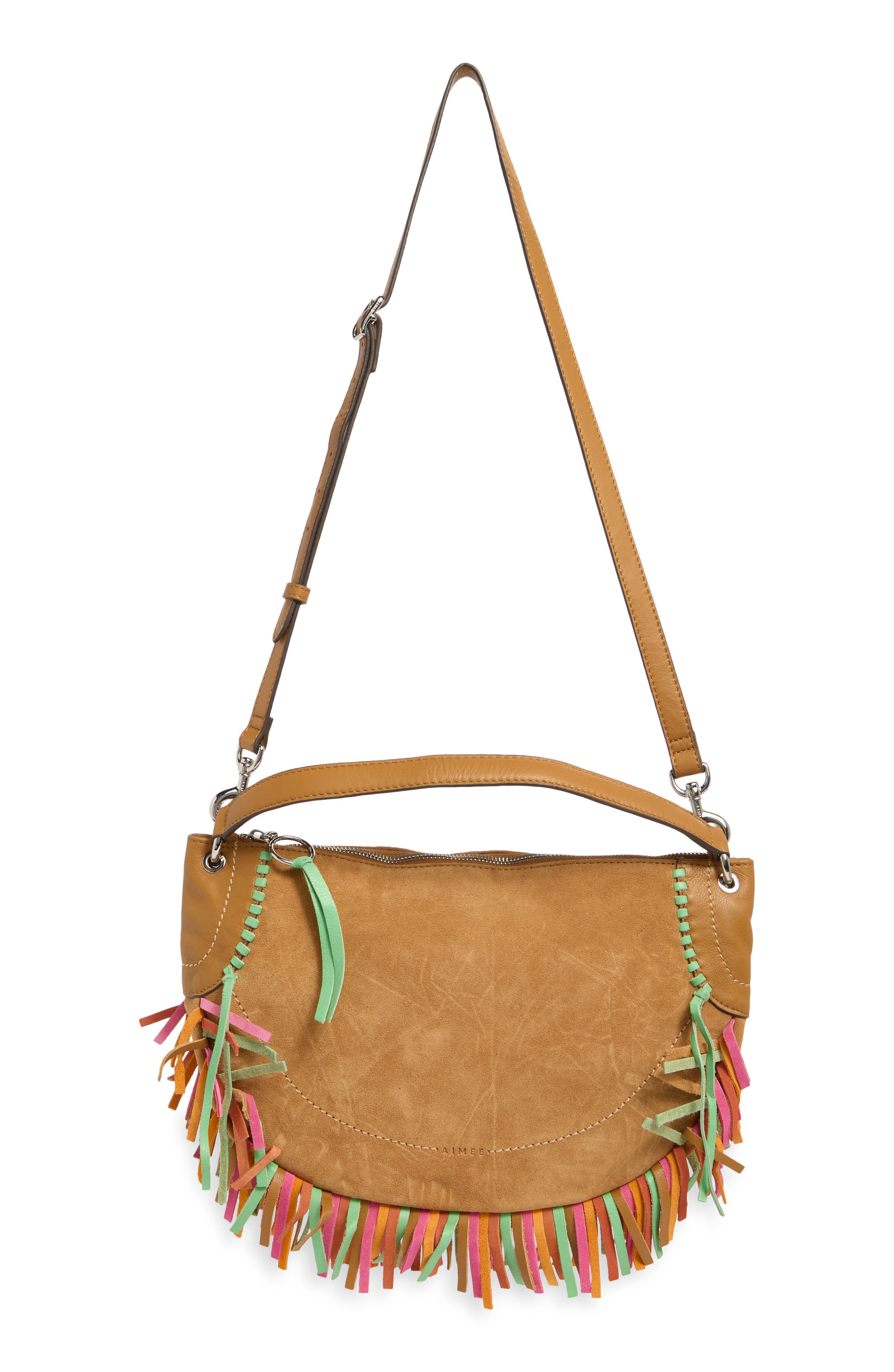 Dante Fringe Leather Shoulder Bag