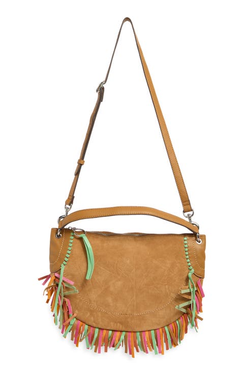 Dante Fringe Leather Shoulder Bag