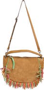 AIMEE Dante Fringe Leather Shoulder Bag