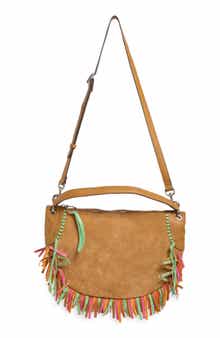 Dante Fringe Leather Shoulder Bag