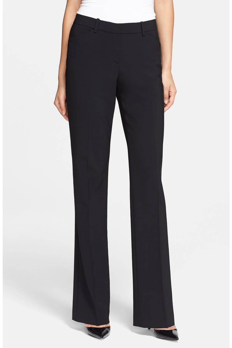 'Max 2' Stretch Pants, Main, color, BLACK