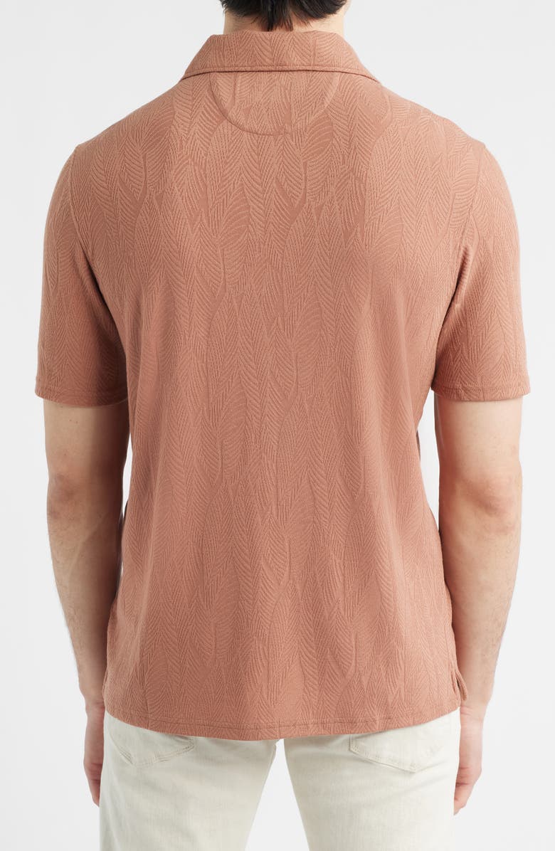Johnston & Murphy Sedona Performance Polo, Alternate, color, Clay Frond