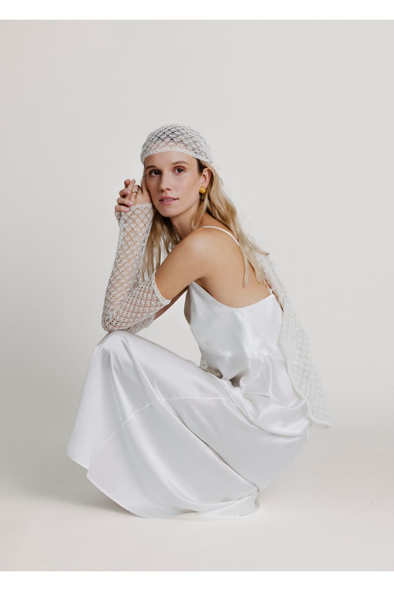 Boho Veil, Main, color, Off White