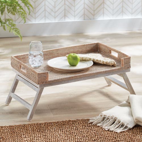 Napa Home & Garden Burma Rattan Lap Tray Table In Brown