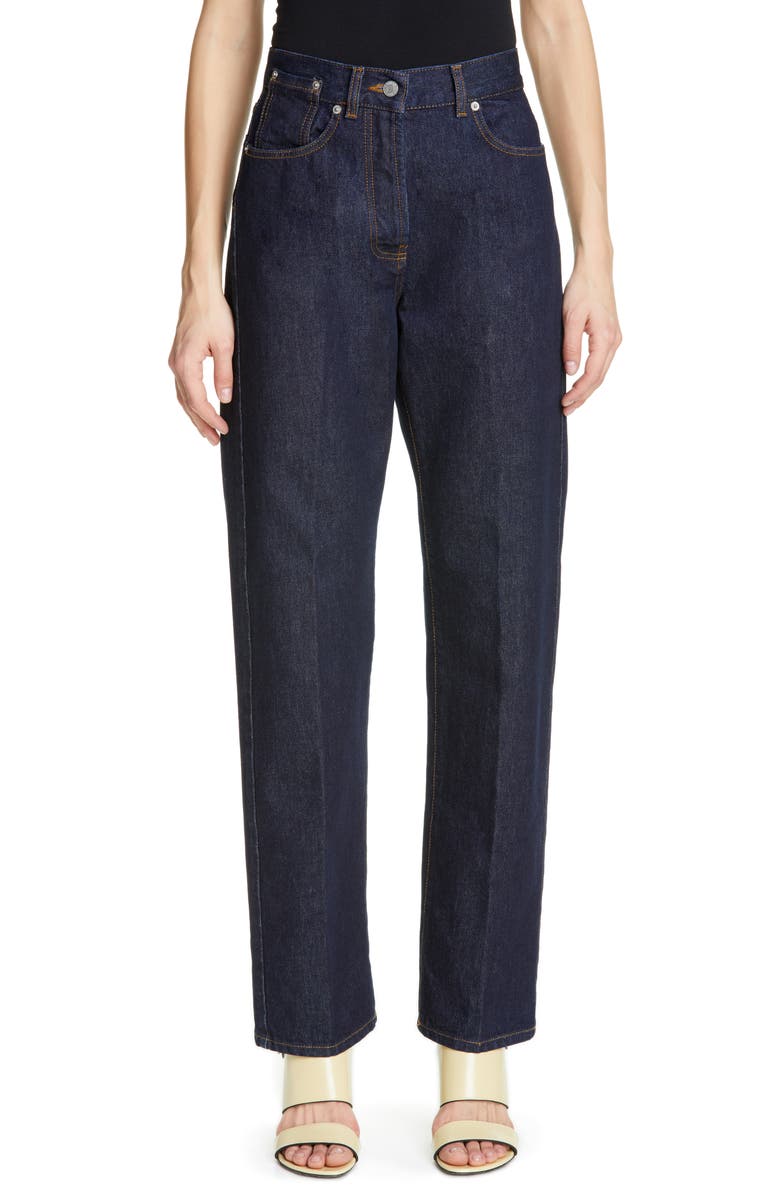 Dries Van Noten Piscos High Waist Straight Leg Jeans | Nordstrom