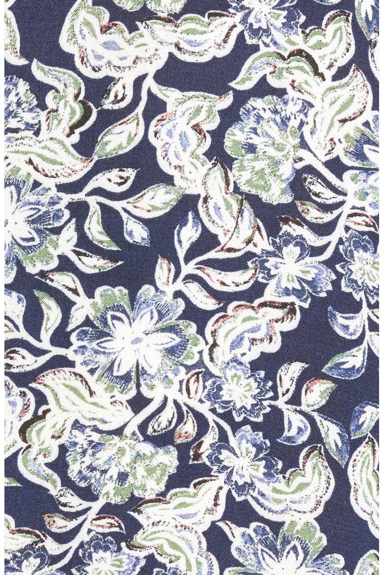 Shift Minidress, Alternate, color, NAVY PEACOAT SNAP FLORAL