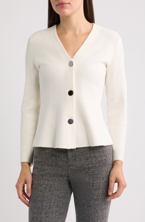 Peplum Cardigan