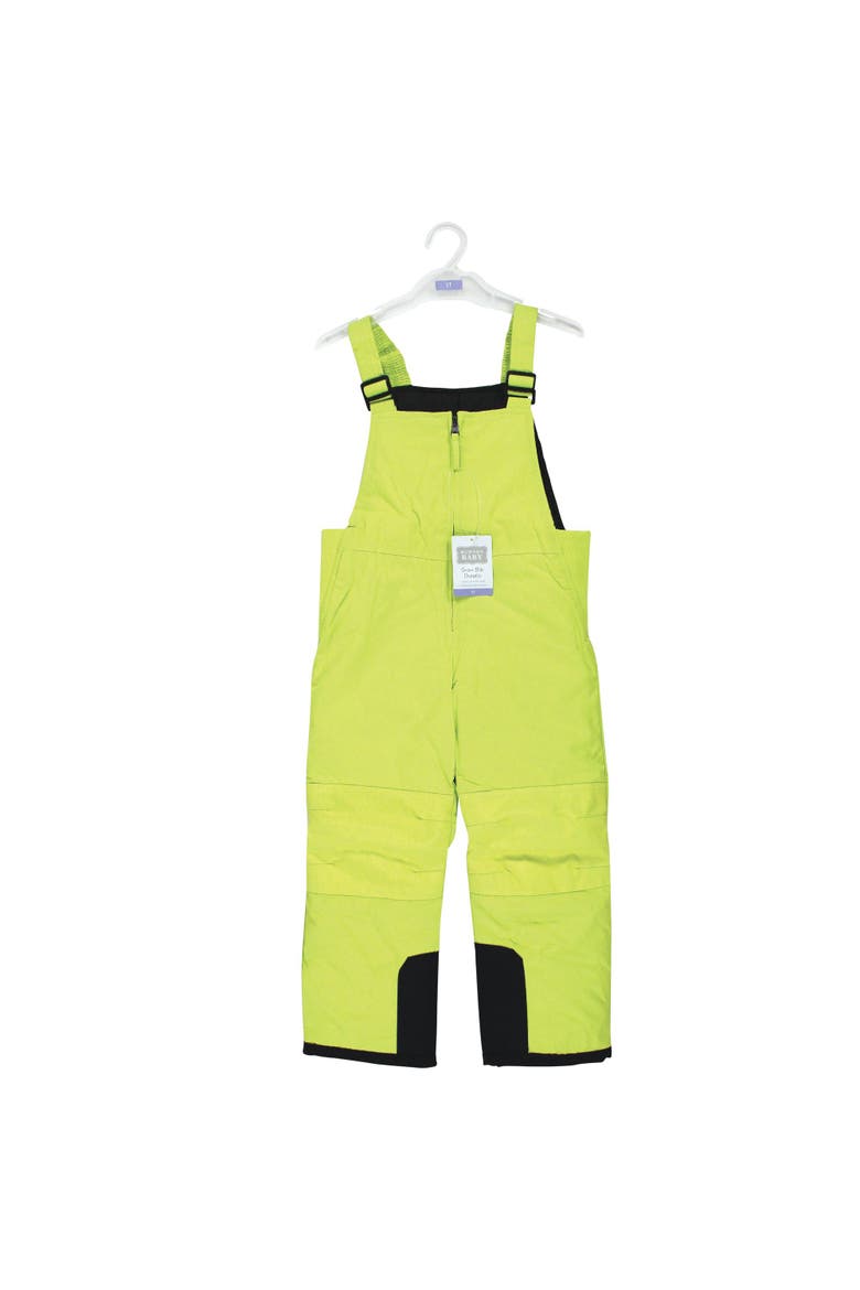 Snow Bib Overalls, Alternate, color, Solid Lime
