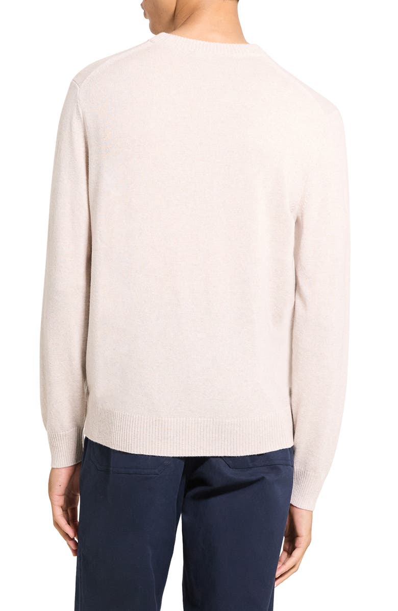 Theory Hilles Cashmere Sweater, Alternate, color, Alabaster Melange
