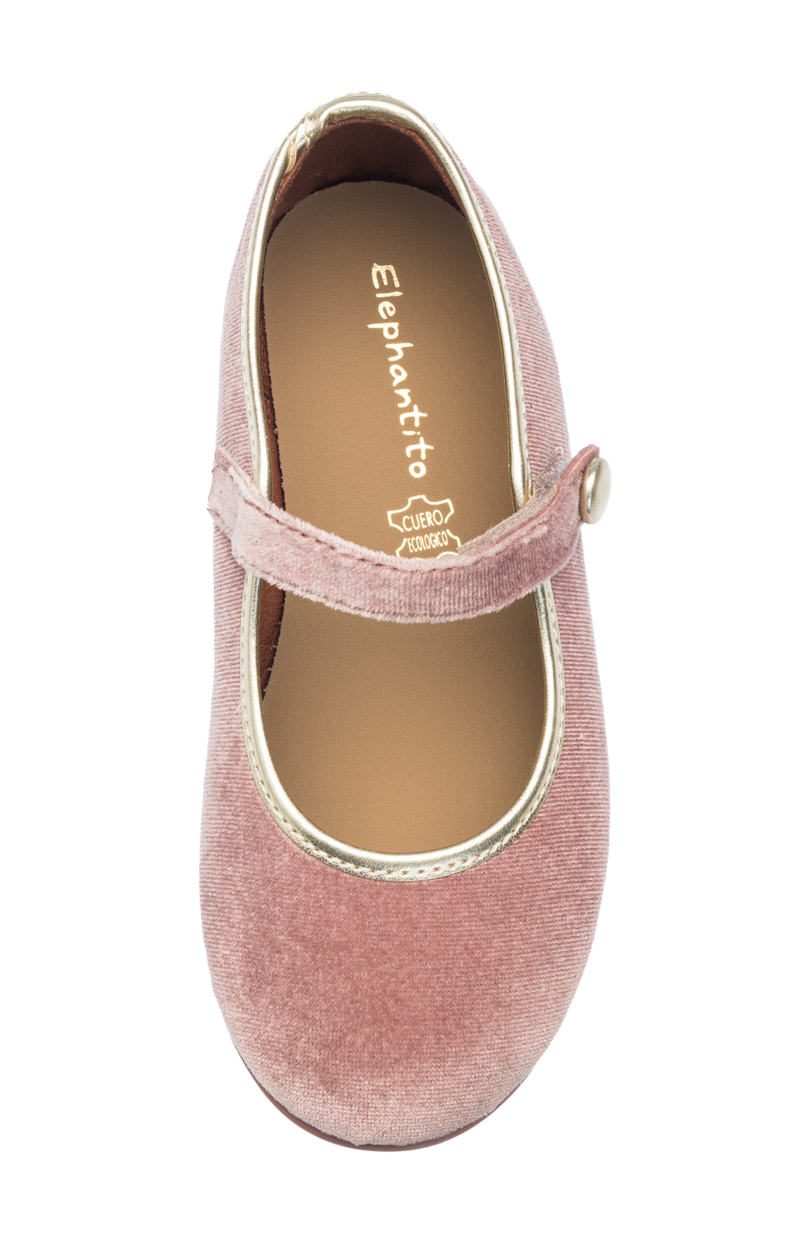 Kids' Golden Trim Mary Jane, Alternate, color, PINK