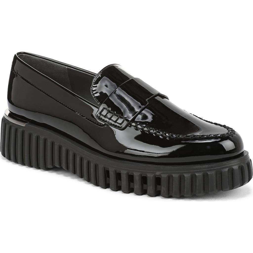 Franco Sarto Flx Roma Platform Loafer In Black