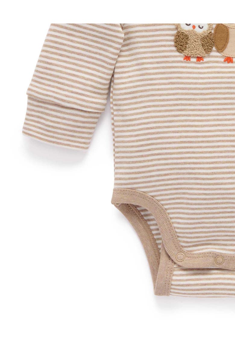 Bodysuit & Legging Set, Alternate, color, Mushroom Mini Stripe