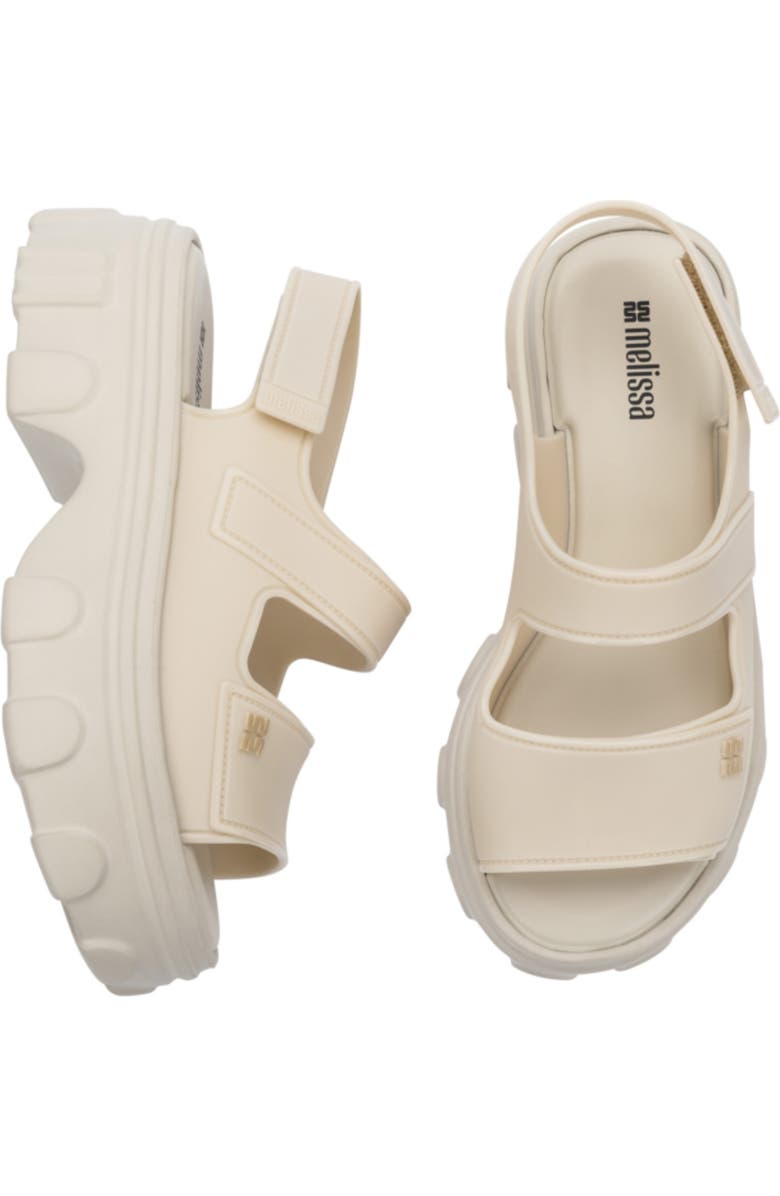 Melissa Ella Move Platform Sandal, Alternate, color, Light Beige