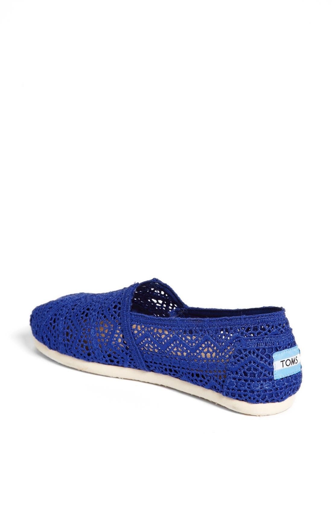 TOMS 'Classic' Crochet Slip-On, Alternate, color, 