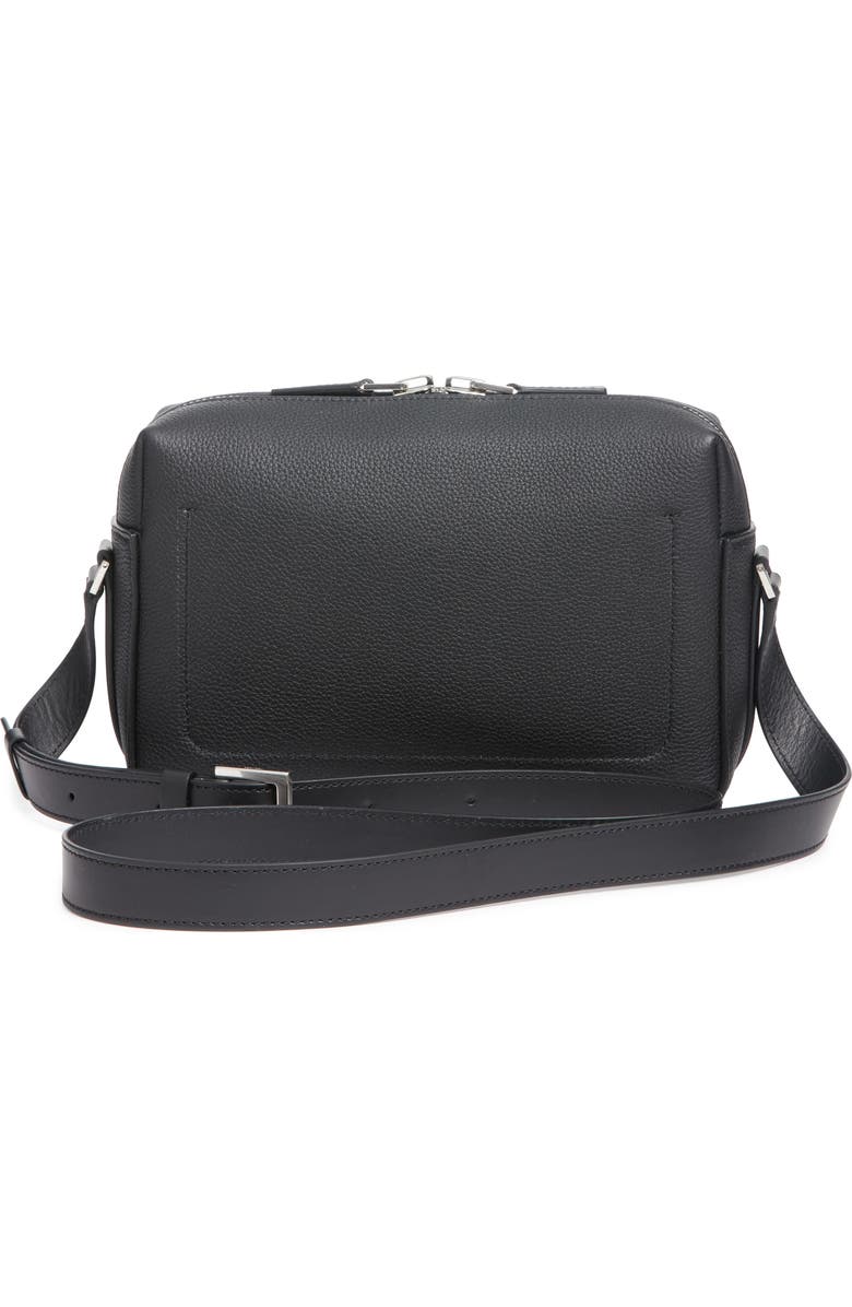 TOM FORD Soft Grain Leather Shoulder Bag, Alternate, color, Naa Black