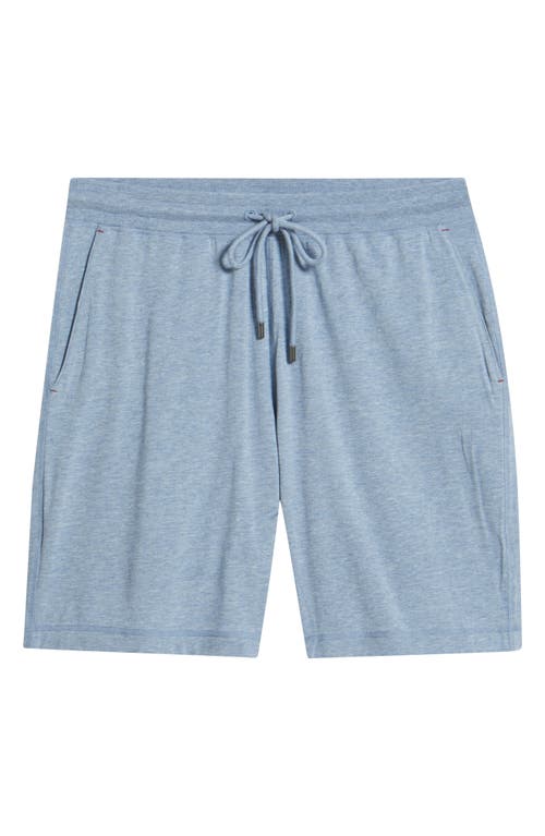 Daniel Buchler Stretch Cotton & Modal Drawstring Pajama Shorts