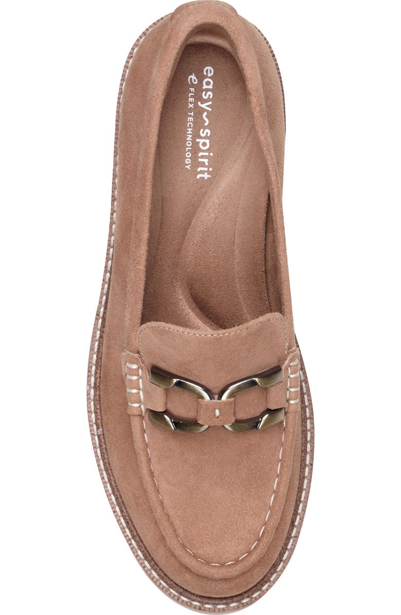 Easy Spirit Sezaira Loafer, Alternate, color, Medium Brown