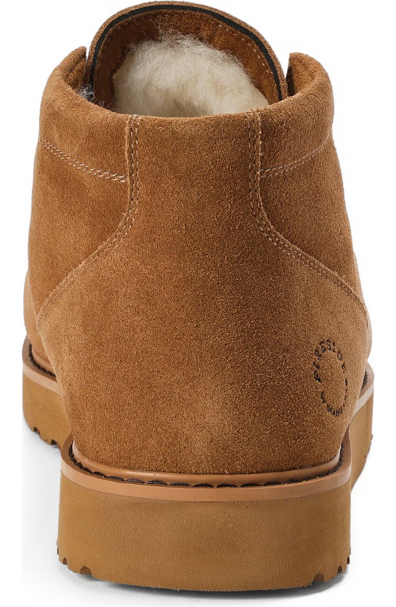 Dearfoams Fireside Craft Stitch Water Repellent Chukka Boot, Alternate, color, Chestnut