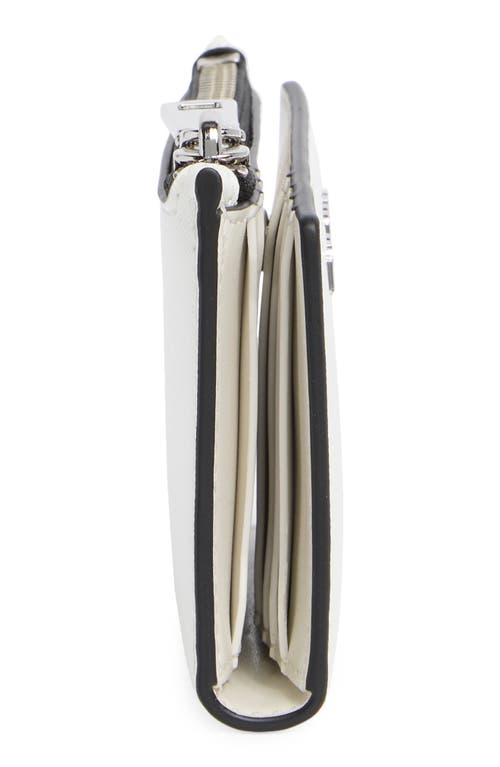 Marc Jacobs Medium Flat Wallet In Cotton