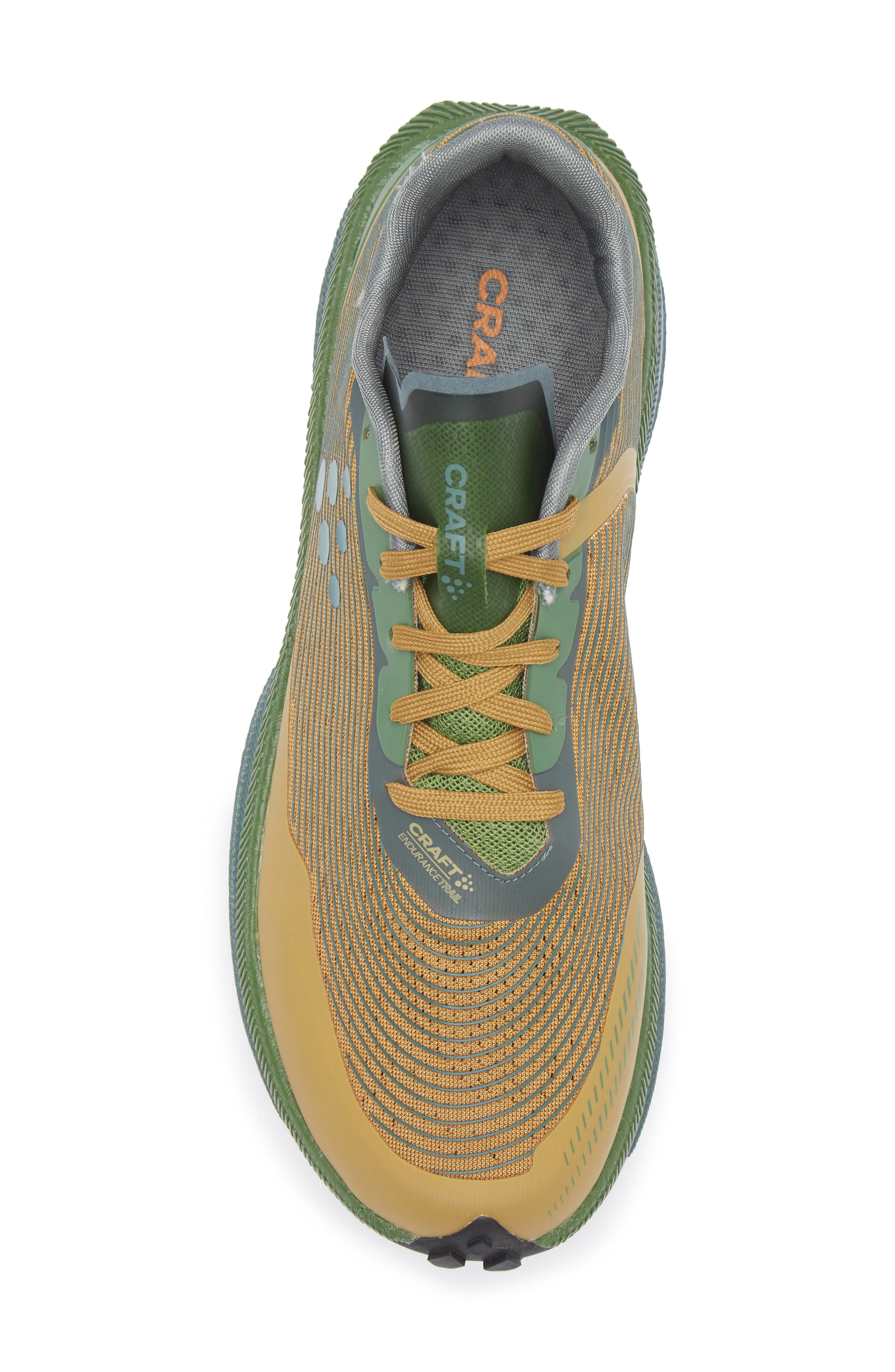Endurance Trail Running Shoe, Alternate, color, DEEP LAKE/ MOSS