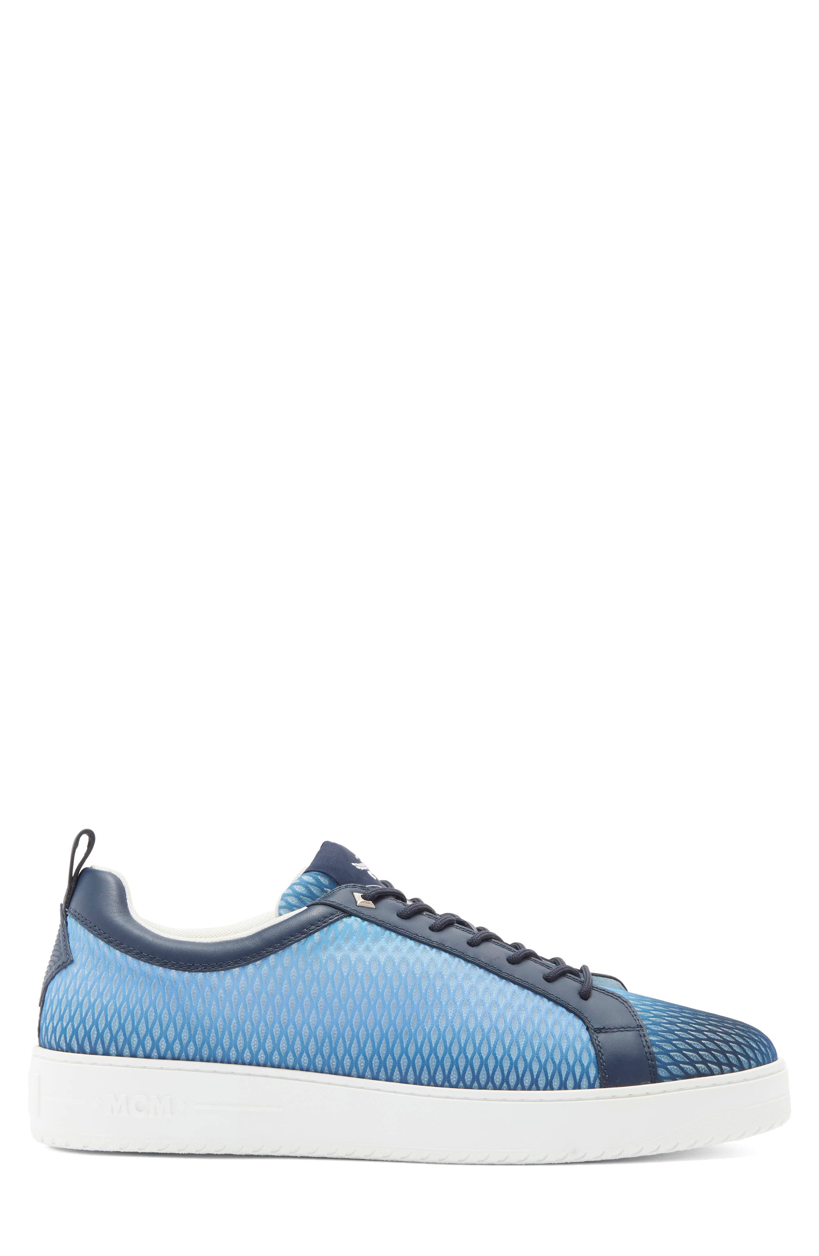 MCM Neo Sneaker, Alternate, color, Surf Blue