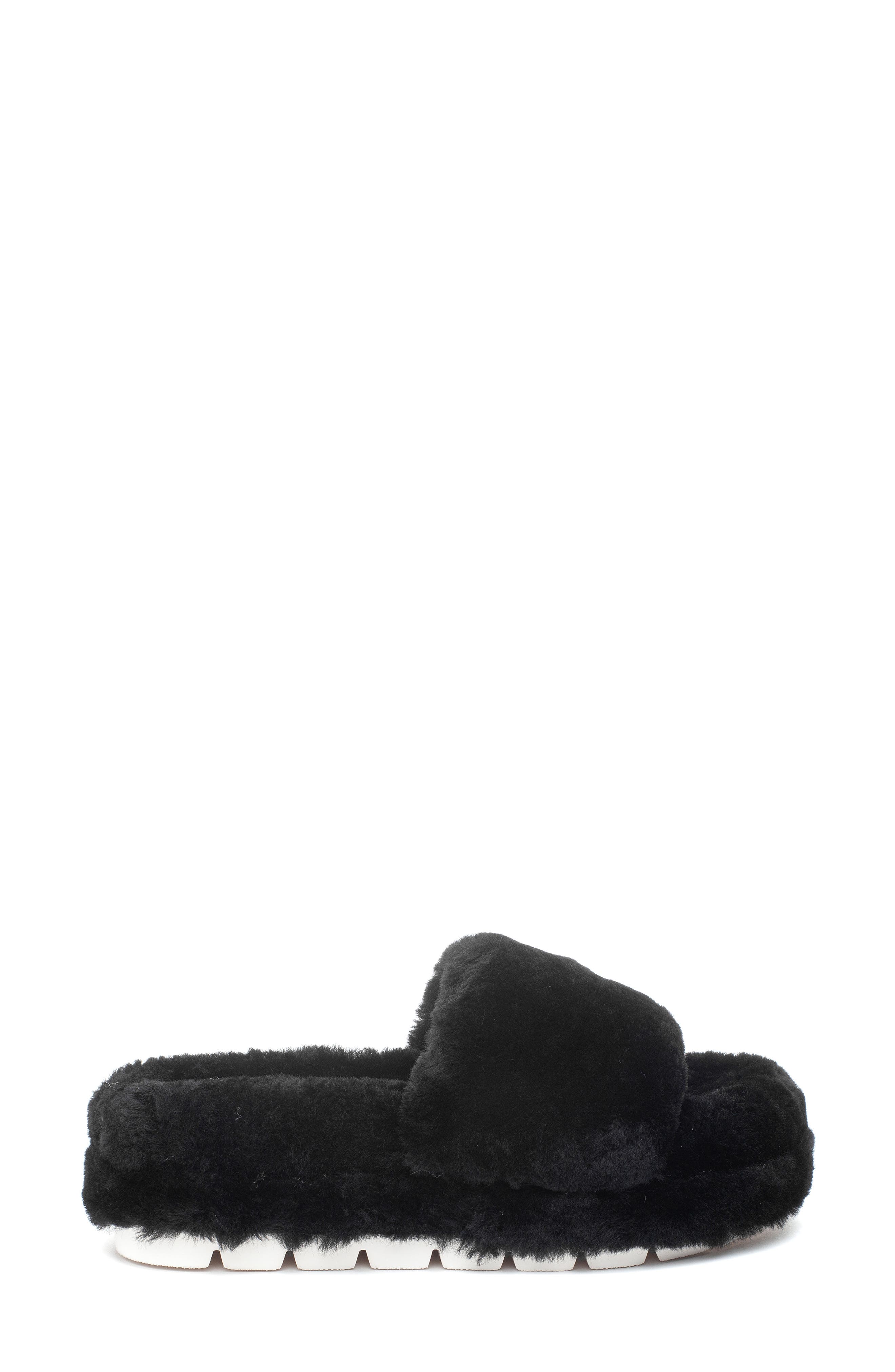 JSlides Bryce Genuine Shearling Platform Slipper, Alternate, color, 