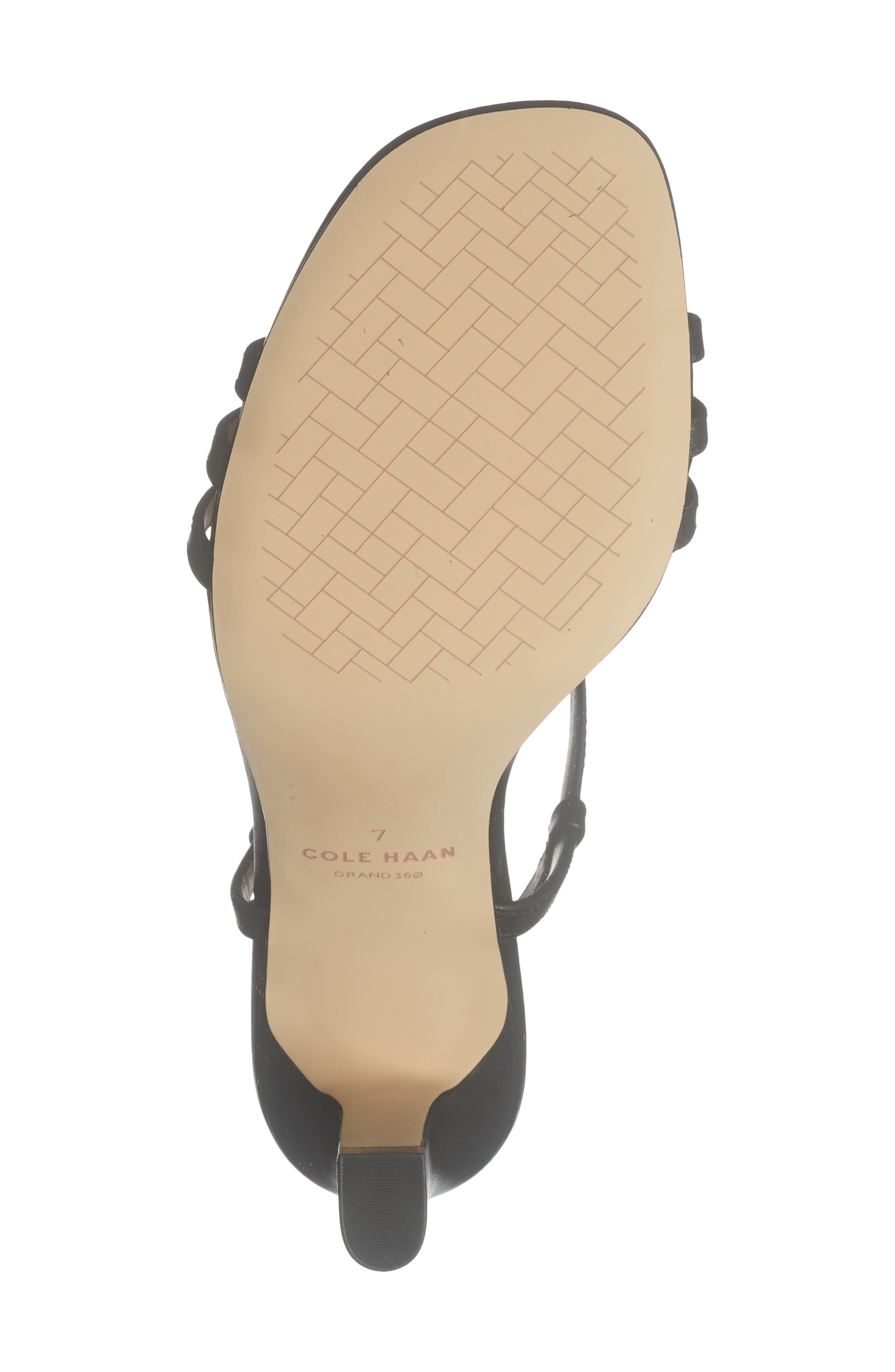 Cole Haan Michelina Strappy Sandal, Alternate, color, Black Leather