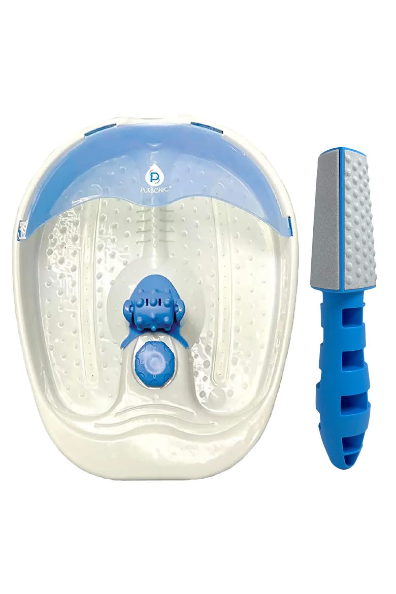 Foot Spa, Tea Tree Scrub & Callus Remover, Main, color, Multicolor