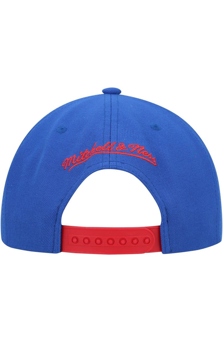 Mitchell & Ness Men's Mitchell & Ness Blue Washington Capitals Retro Lock Up Snapback Hat, Alternate, color, 