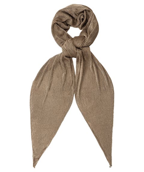 Knitted Diamond Scarf