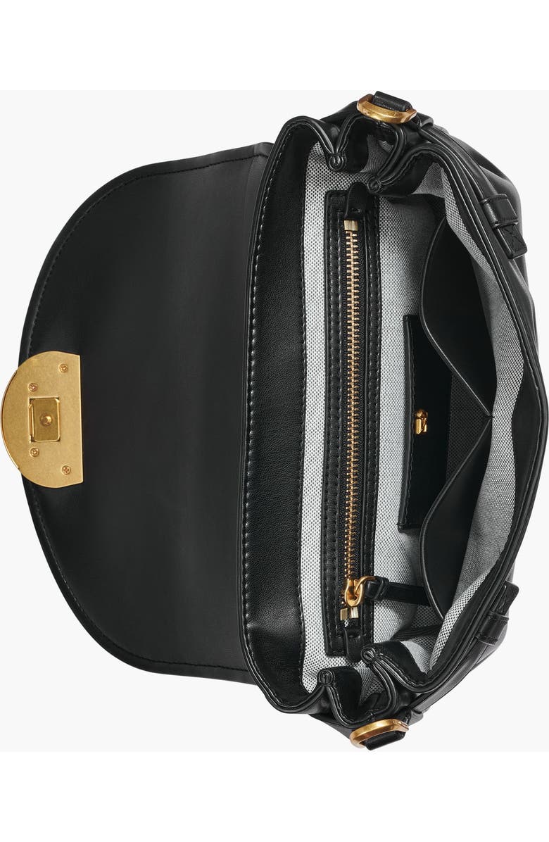 Donna Karan New York Valley Stream Satchel, Alternate, color, Blk/Gold