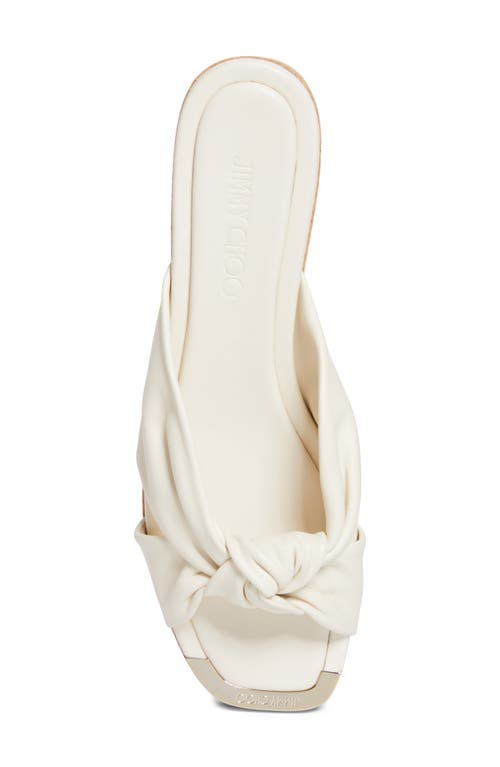 JIMMY CHOO JIMMY CHOO AVENUE WEDGE SLIDE SANDAL