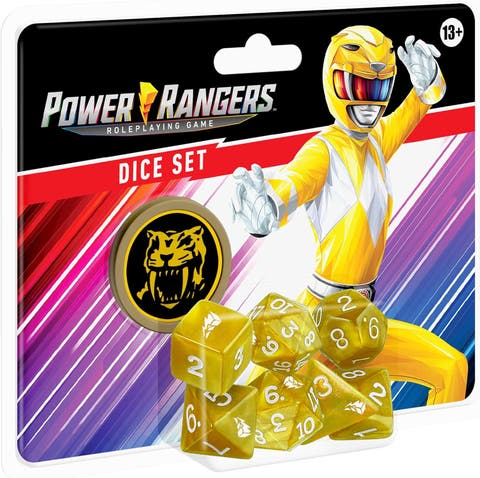 Power Rangers Roleplaying Game Yellow Dice Set