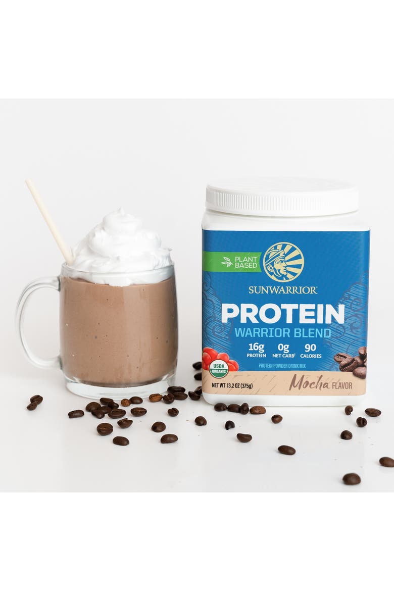 Warrior Blend Protein Powder, Mocha, 375gm, Alternate, color, No Color