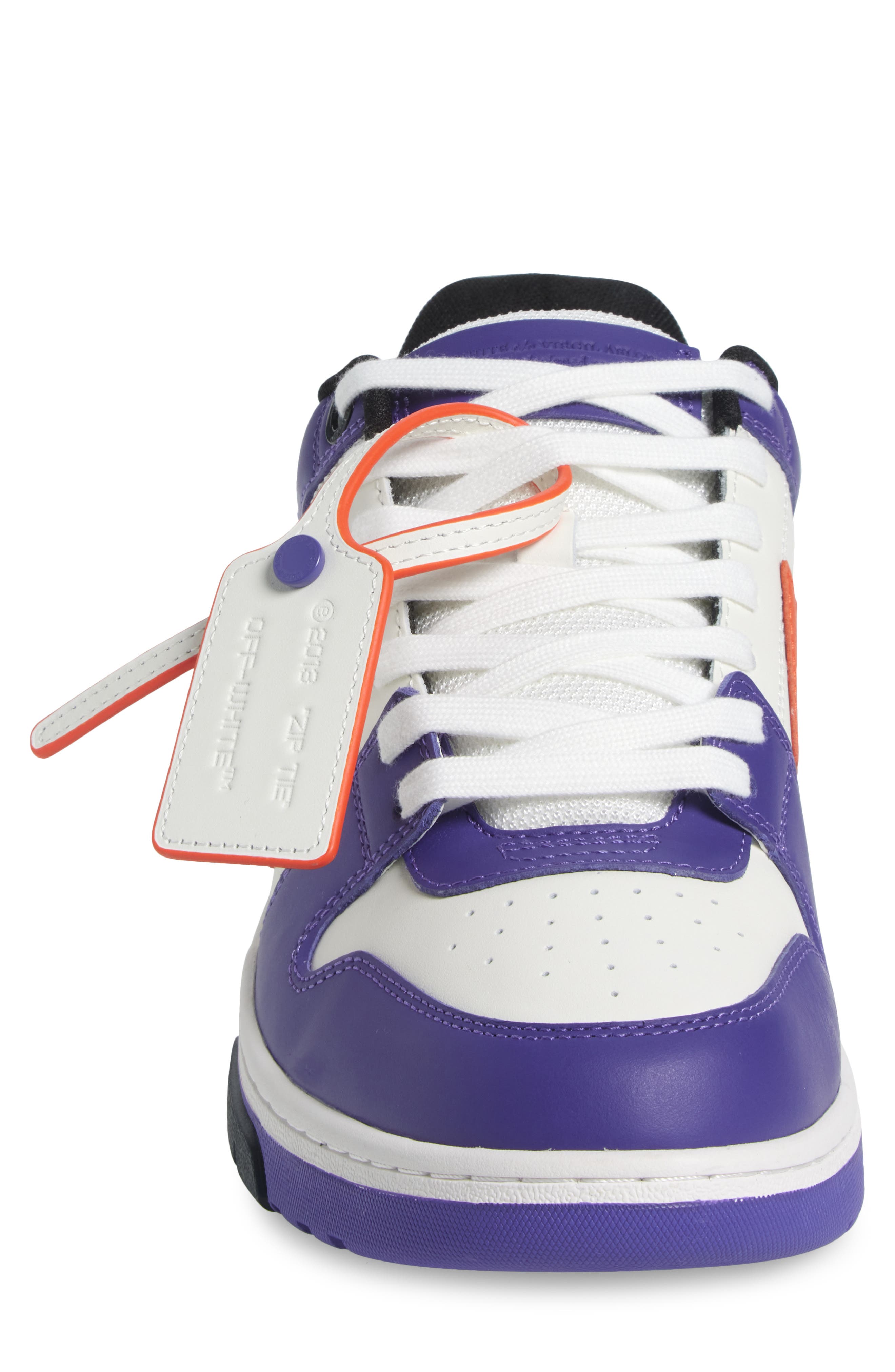 Off-White Out of Office Sneaker, Alternate, color, Dark Blue - Orange